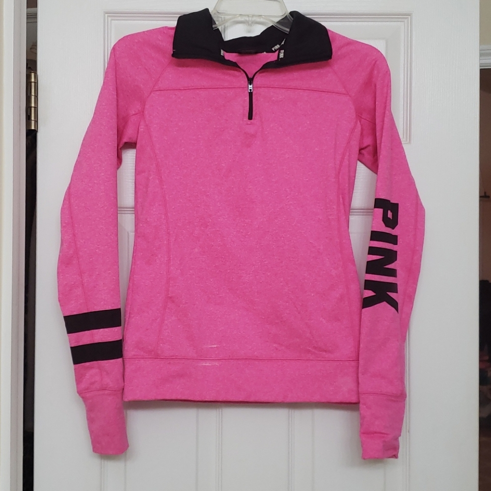 Victoria's Secret PINK Half Zip Sweatshirt